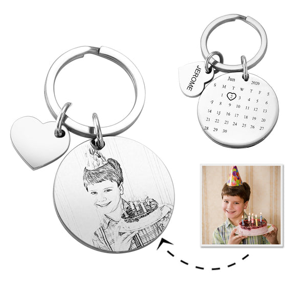 Personalized Calendar Keychain : A Unique Gift for Your Loved Ones